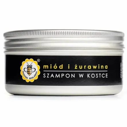 Szampon do Włosów w Kostce Miód i Żurawina 70 g - Miodowa Mydlarnia (data: 31.05.2026)