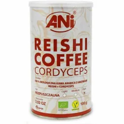 Kawa Rozpuszczalna Reishi+ Cordyceps Bio 100 g - ANI