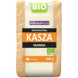 Kasza Manna Bio 400 g - NaturAvena - Przecena Krótka Data Minimalnej Trwałości
