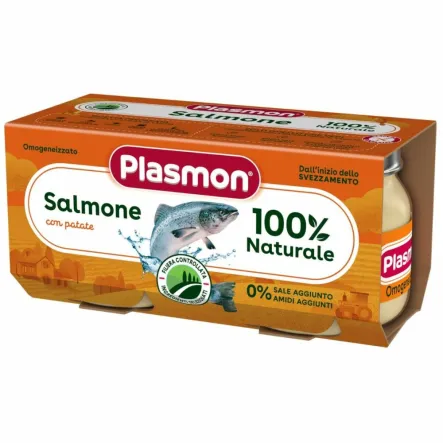 Obiadek Łosoś z Ziemniakami 160 g (2x 80 g) - PLASMON 