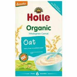 Kaszka Owsiana Pełnoziarnista Bez Dodatku Cukru Bezglutenowa Bio 250 g - Holle