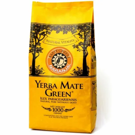 Yerba Mate Green NARANJA 1 kg - Wyprzedaż