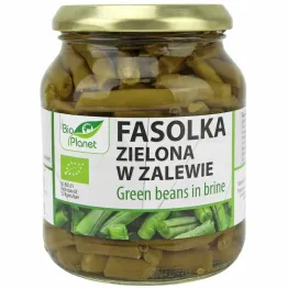 Fasolka Zielona w Zalewie Bio 340 g (185 g) - Bio Planet