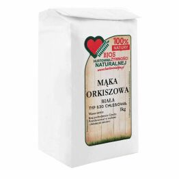 Mąka Orkiszowa Biała Typ 630 Chlebowa 1 kg - Bjos