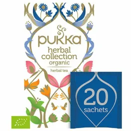 Kolekcja Herbatek Herbal Collection Mix BIO 34,4 g (20 Saszetek) - Pukka 