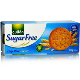 Pełnoziarniste Herbatniki Bez Dodatku Cukru 245 g - Gullon 