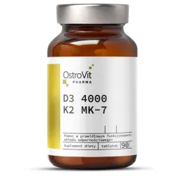 Witamina D3 4000 K2 MK-7 90 tabletek OstroVit Pharma