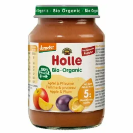 Deser Dla Niemowląt Jabłko Śliwka Bio Demeter 190 g - Holle