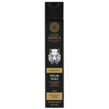 Naturalny Zmiękczający Szampon - Odżywka do Włosów Dla Mężczyzn 2 w 1 Polar Wolf 250 ml - Natura Siberica