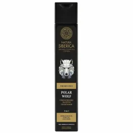 Naturalny Zmiękczający Szampon - Odżywka do Włosów Dla Mężczyzn 2 w 1 Polar Wolf 250 ml - Natura Siberica
