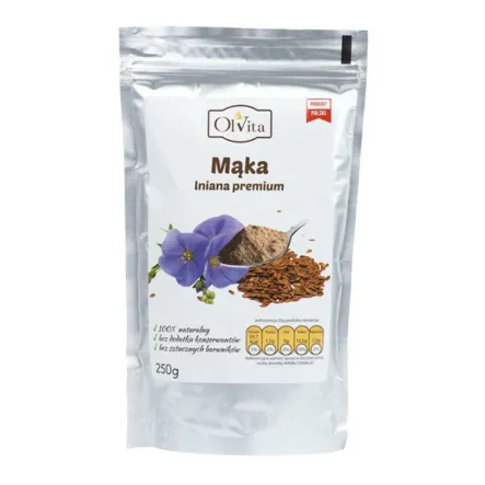 Mąka lniana Mąka z Lnu 250 g  - Ol'vita