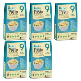 Zestaw 5 x Makaron Konjac Tagliatelle Bezglutenowy Bio 385 g Better Than Foods