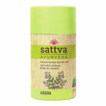 Henna Bezbarwna Cassia Eco 150 g - Sattva