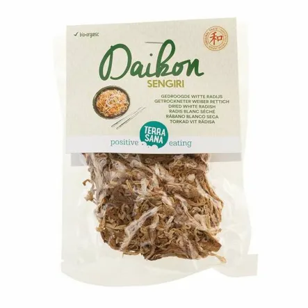 Sengiri Daikon Rzodkiew Japońska Suszona Bio 50 g Terrasana -  Przecena Krótka Data Minimalnej Trwałości