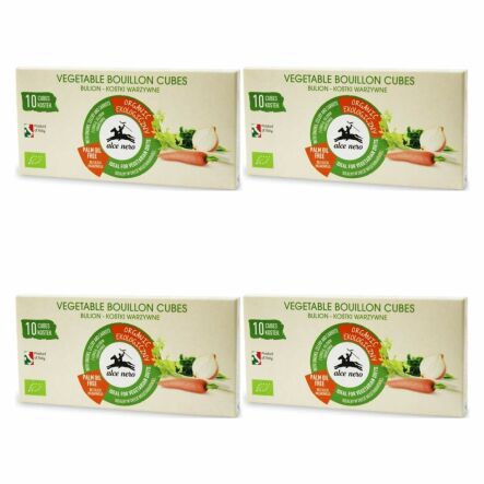 Zestaw 4 x Kostki Warzywne Bio 100 g - Alce Nero