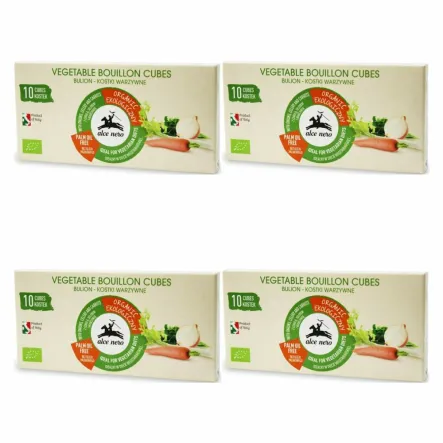 Zestaw 4 x Kostki Warzywne Bio 100 g - Alce Nero