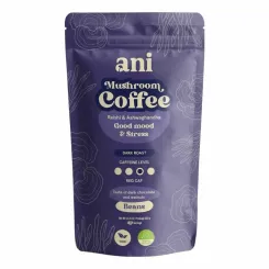 Kawa Ziarnista z Reishi i Ashwagandhą Bio 350 g - Ani