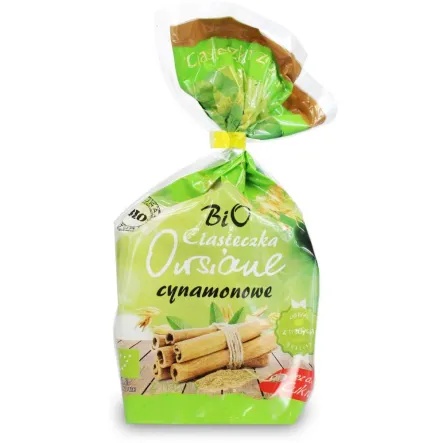 Ciasteczka Owsiane Cynamonowe Bio 150 g Bio Ania - Przecena Krótka Data Minimalnej Trwałości