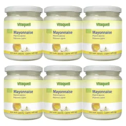 6 x Majonez Jajeczny Bio 250 ml - Vitaquell