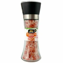 Sól Himalajska Różowa Gruba Młynek 200 g - Big Nature