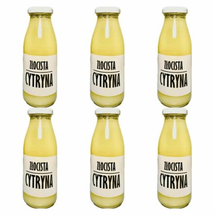 6 x Sok z Cytryny Złocista Cytryna 250 ml - Sadvit