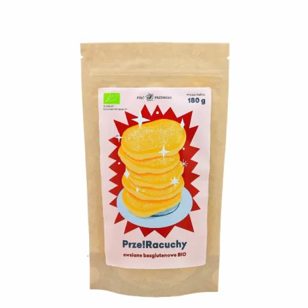 Mieszanka Na Racuchy Owsiane Bezglutenowe Bio 180 G  Pięć Przemian 