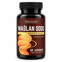 Maślan Sodu Witamina B1 (Tiamina) 60 Kapsułek - Skoczylas