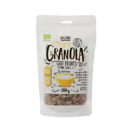 Bio Granola Owocowa 200 g - Diet Food