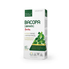 Bacopa Brahmi Forte 60 Kapsułek Medica Herbs