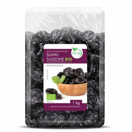 Śliwka Suszona Kalifornijska Bio 1 kg - Biolife