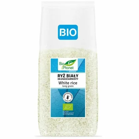 Ryż Biały Długoziarnisty Bezglutenowy Bio 1 kg - Bio Planet
