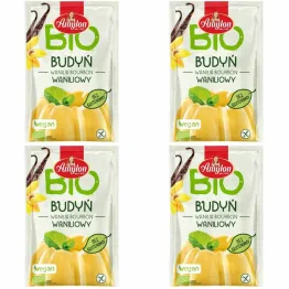 Zestaw 4 x Budyń Waniliowy Bezglutenowy Bio 40 g - Amylon