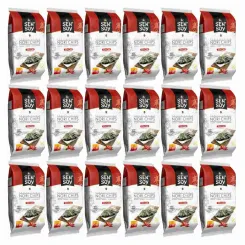 18 x Chipsy Nori Kimchi z Alg Morskich 4,5 g - Sen Soy