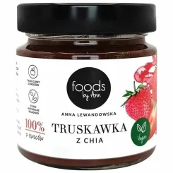 Dżem Truskawka z Chia 200 g - Foods by Ann