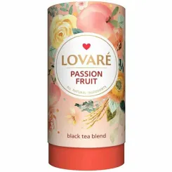 Herbata Czarna z Dodatkami Passion Fruit 80 g - Lovare