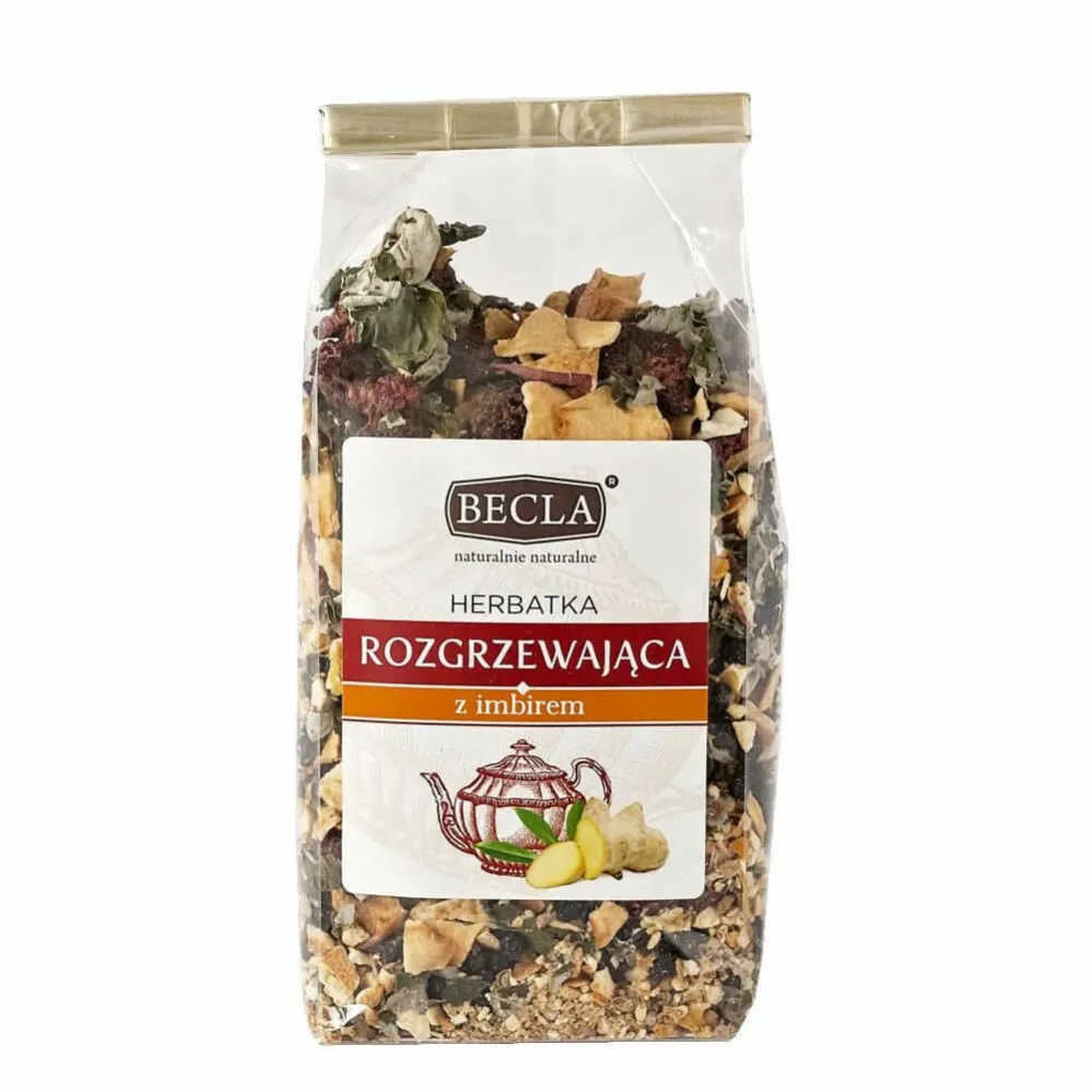 Herbatka Rozgrzewająca z Imbirem 100 g - Becla