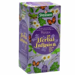 Herbatka Ziołowa Relax 37,5 g (25 x 1,5 g) - STASSEN