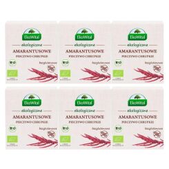 6 x Pieczywo Chrupkie Amarantusowe Bezglutenowe Bio 100 g - EkoWital