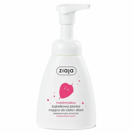 Bąbelkowa Pianka Myjąca do Ciała i Dłoni MARSHMALLOW 250 ml - Ziaja