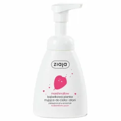 Bąbelkowa Pianka Myjąca do Ciała i Dłoni MARSHMALLOW 250 ml - Ziaja