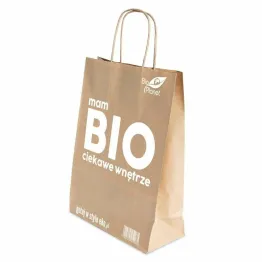 Torba na Zakupy Papierowa Duża (31 x 12 x 41 cm) - Bio Planet