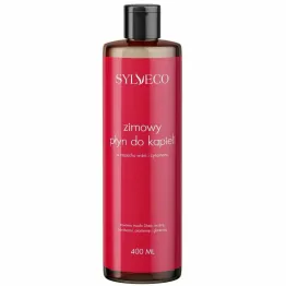 Zimowy Płyn do Kąpieli WIŚNIA & CYNAMON 400 ml - SYLVECO (data: 31.05.2026)