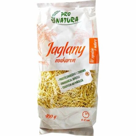 Makaron Jaglany Nitki 400 g - Pro Natura