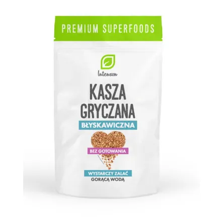 Kasza Gryczana Błyskawiczna 250 g - Intenson - Przecena Krótka Data Minimalnej Trwałości