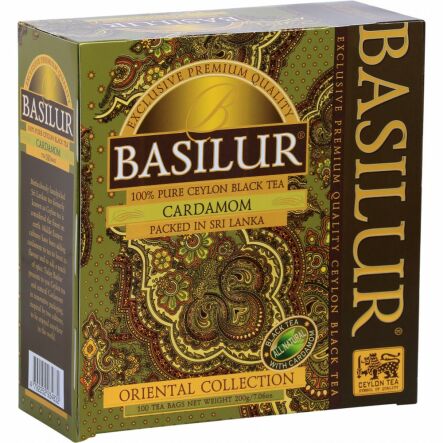 Herbata Czarna CARDAMOM w Saszetkach 200 g (100 x 2 g) - BASILUR 