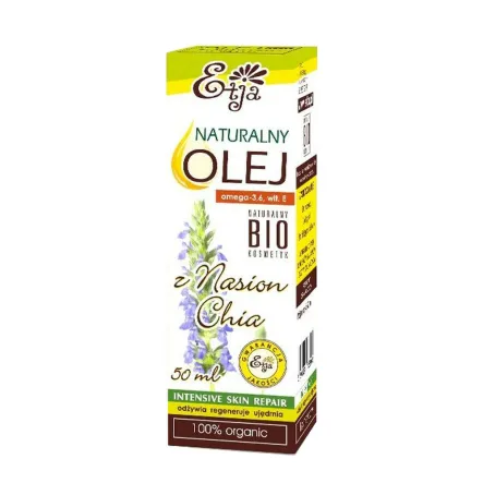 Olej z Nasion Chia Bio 50 ml - Etja