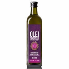 Olej z Ostropestu Nierafinowany Nieoczyszczony Tłoczony na Zimno 250 ml - Vitafarm
