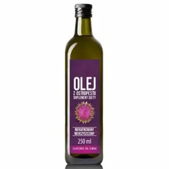 Olej z Ostropestu Nierafinowany Nieoczyszczony Tłoczony na Zimno 250 ml - Vitafarm