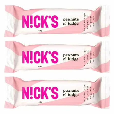3 x Baton z Orzeszkami Ziemnymi w Czekoladzie Mlecznej 40 g - Nicks
