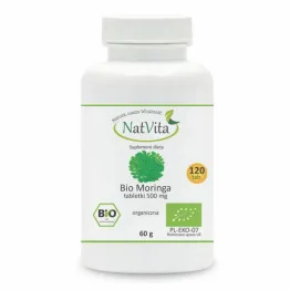 Moringa Bio  500 mg 120 sztuk - Natvita